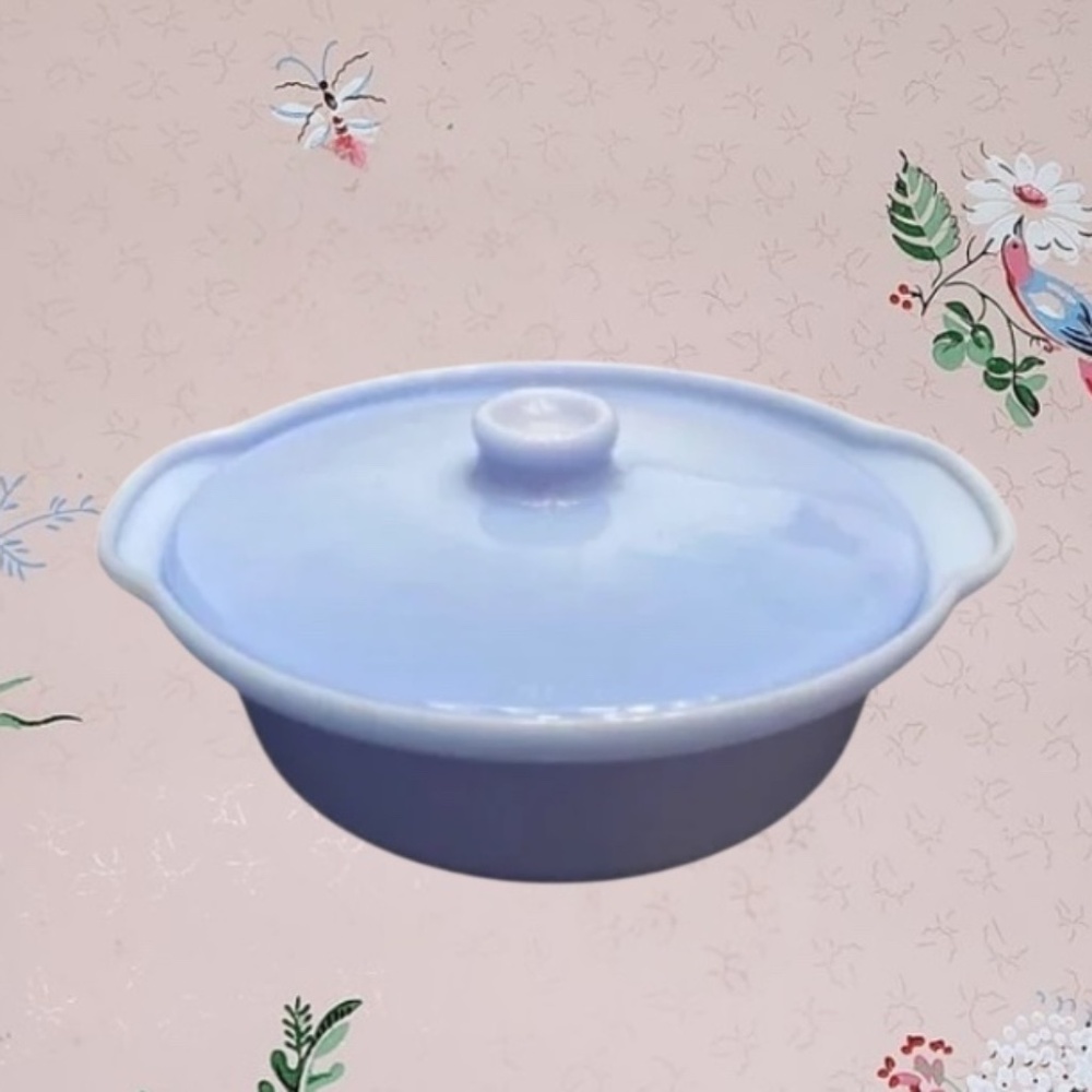 Vintage Pyrex Delphite Casserole  028